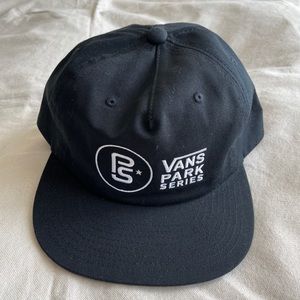 Vans unstructured black hat park series
